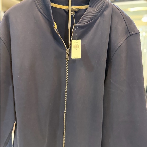 Banana Republic Navy Blue Zip-Up bomber Jacket